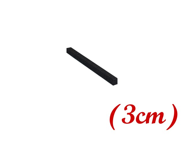 Blat atermic culoare Negru 3 cm